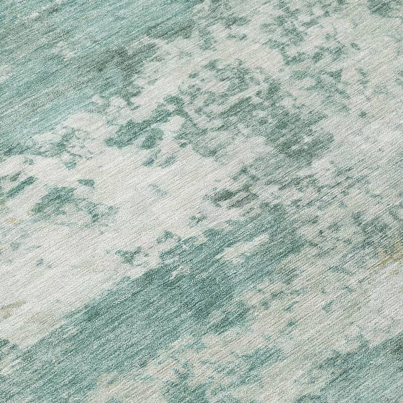 Machine Washable Indoor/ Outdoor Modern Jenna Chantille Rug