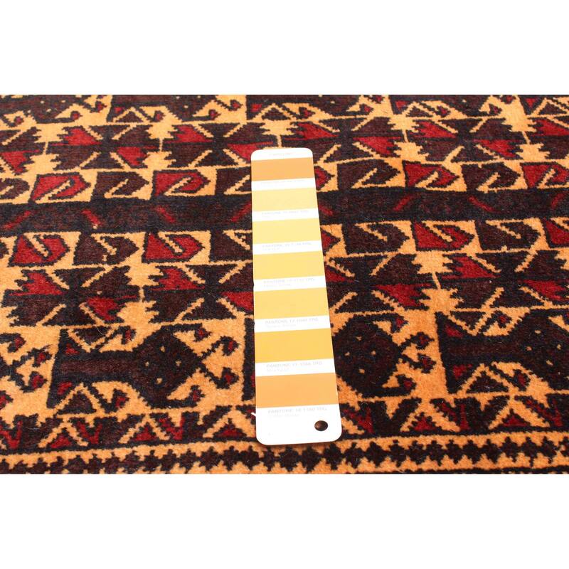 ECARPETGALLERY Hand-knotted Teimani Light Brown Wool Rug - 3'0 x 4'2