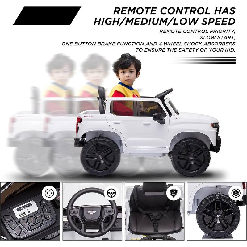 Kids Ride on Vehicle with Remote Control for 3-8 Years Toys