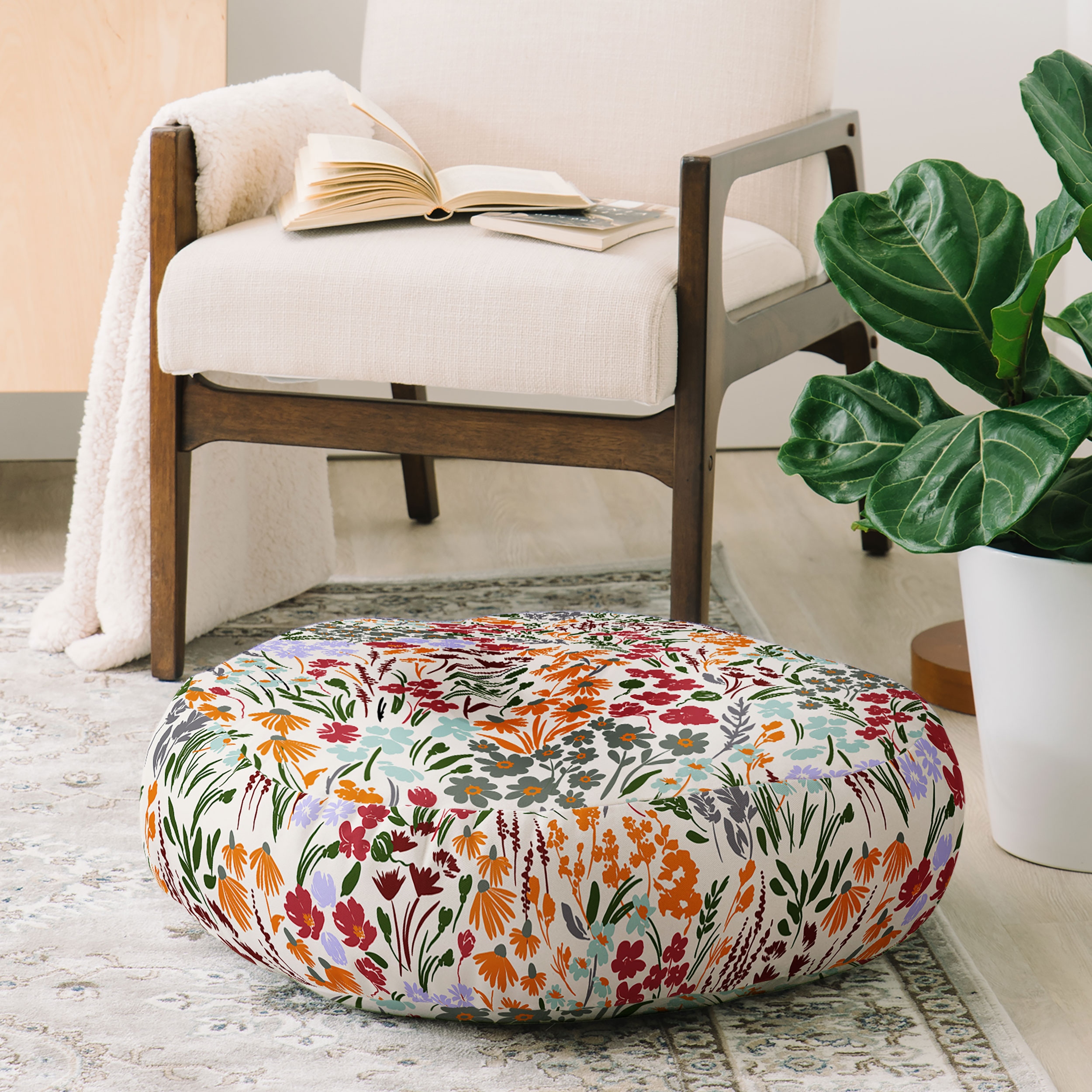 Bed bath and beyond floor pillows sales