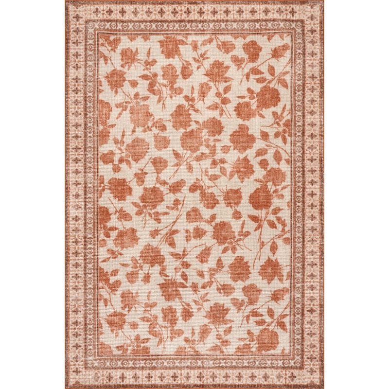 Padma Lakshmi Botanica Hand-Tufted Botanical Wool-Blend Rug