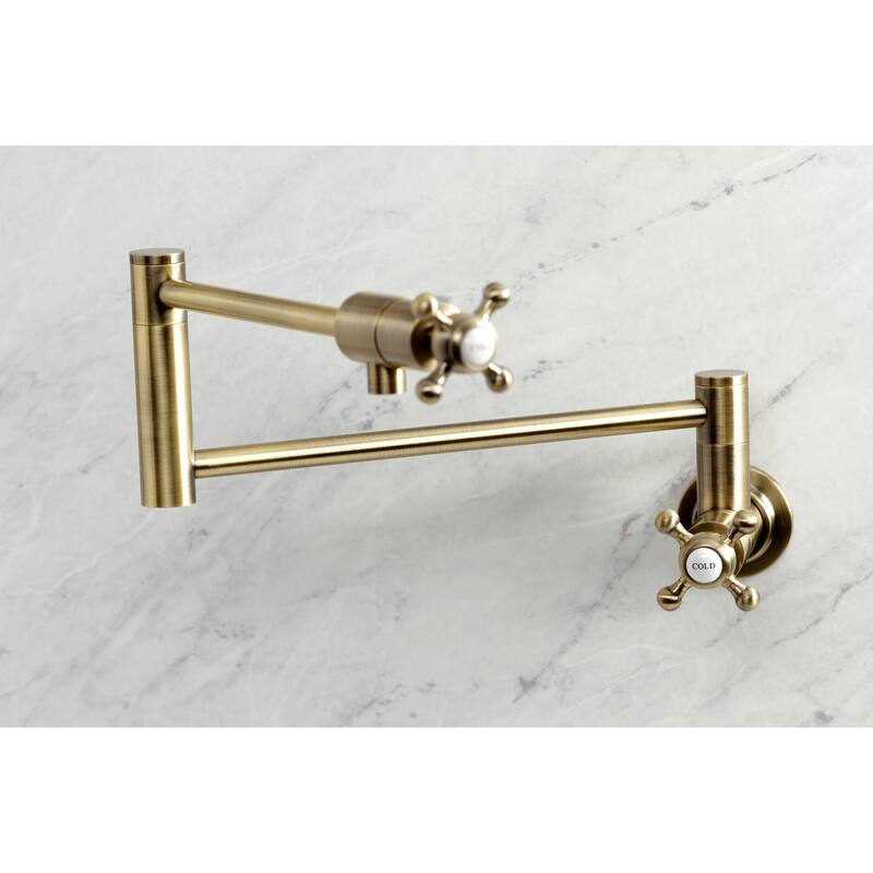 Kingston Brass Metropolitan Wall Mount Pot Filler