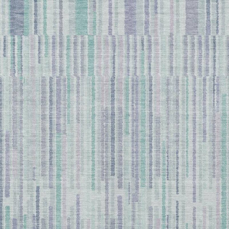 HomeRoots Striped Transitional Rectangle Outdoor Rug
