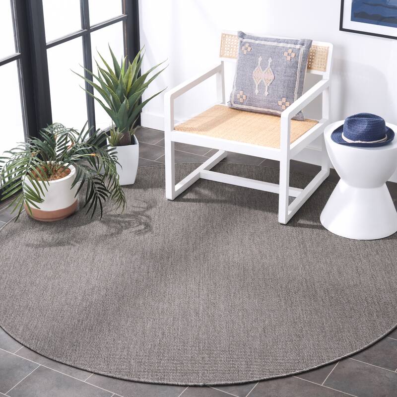 SAFAVIEH Sisal All-Weather Ajrie Indoor/Outdoor Waterproof Patio Backyard Rug