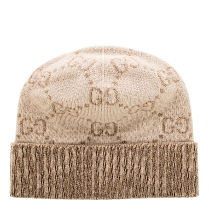 Gucci GG Cashmere Jacquard Hat - Adult S (6 3/4 - 6 7/8)