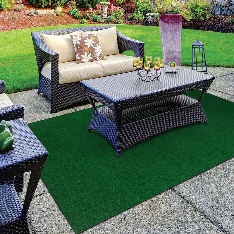 Mohawk Home Needle Punch Indoor Outdoor Rug - 6' x 8'