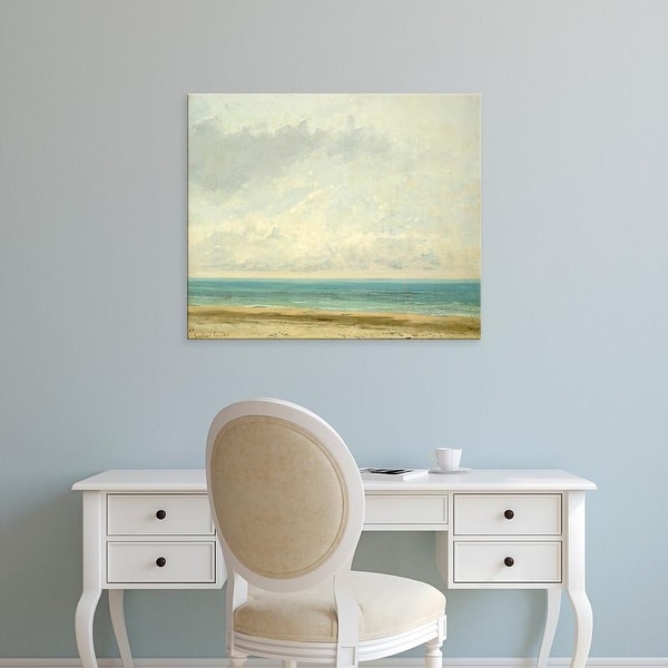 Easy Art Prints 's 'Calm Sea' Premium Canvas Art