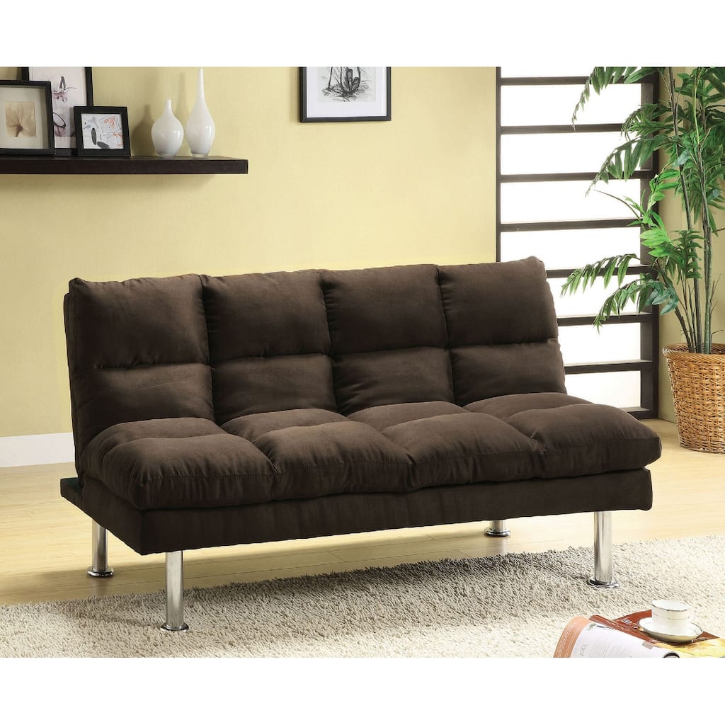 Microfiber Convertible Sleeper Sofa