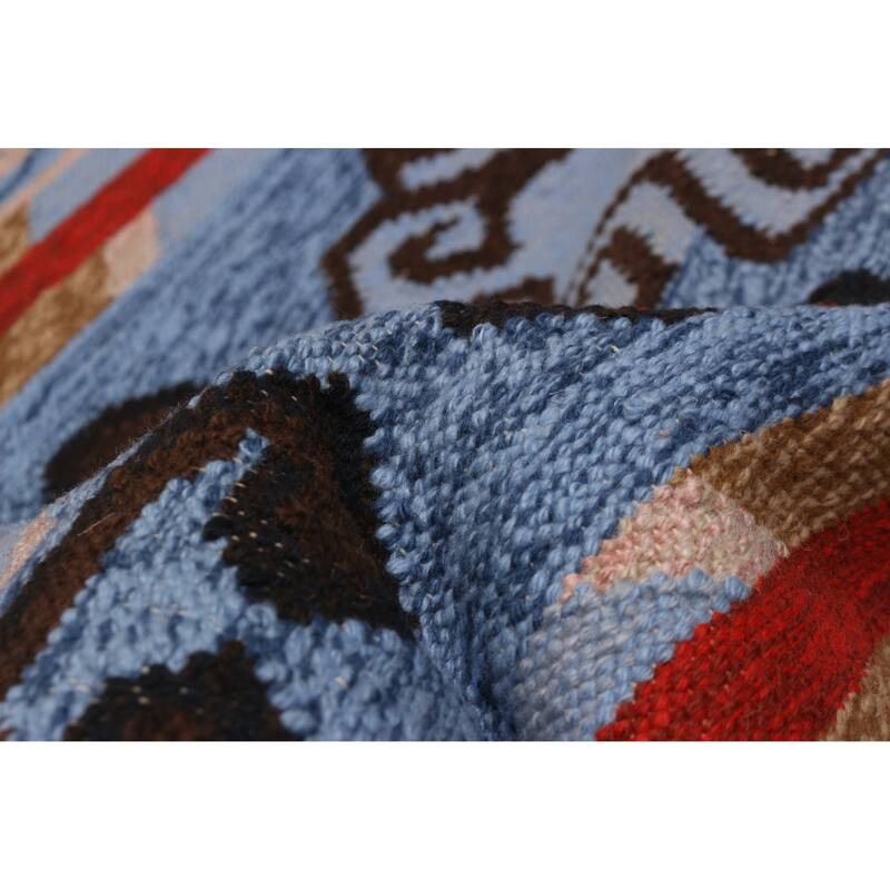 Ankara FW Blue Kilim 5'1" x 8'3" - 5'1 x 8'3