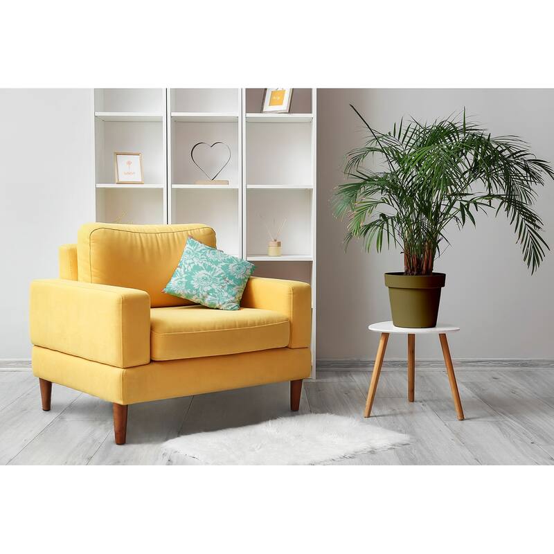 Big Flowers Decorative Throw Pillow