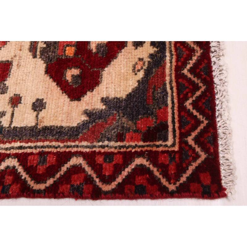 ECARPETGALLERY Hand-knotted Kayseri Vintage Red Wool Rug - 6'9 x 9'7