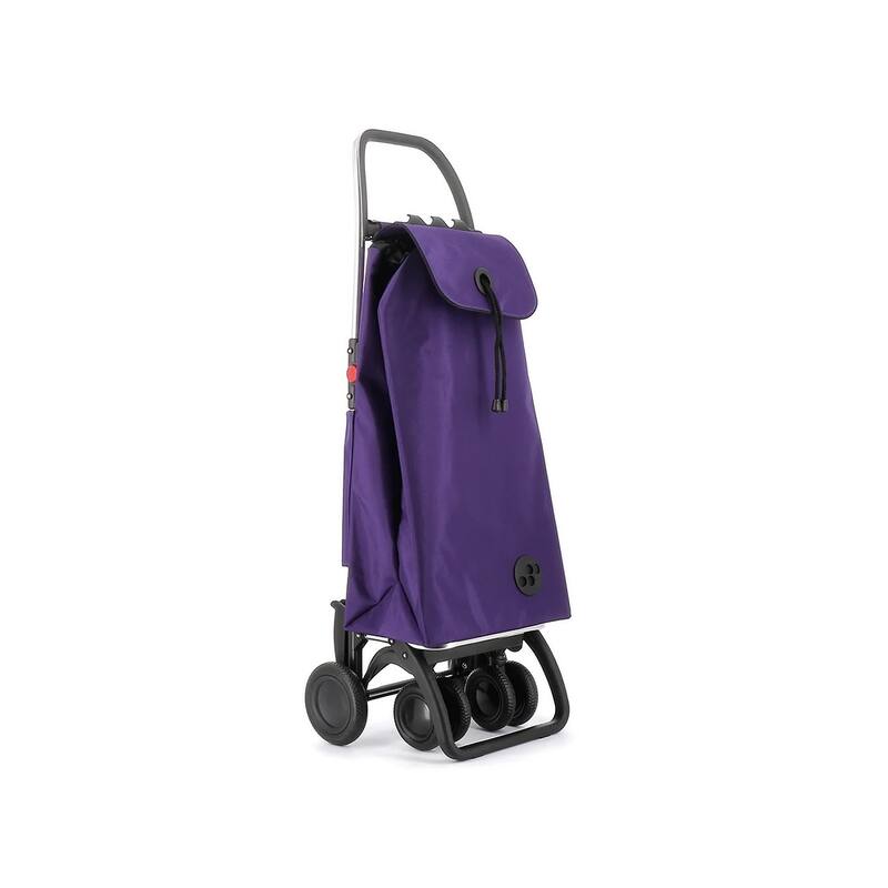 Rolser I-Max MF 4 Wheels 2 Swivelling Foldable Shopping Trolley - 41.34" H x 15.55" W x 12.8" D