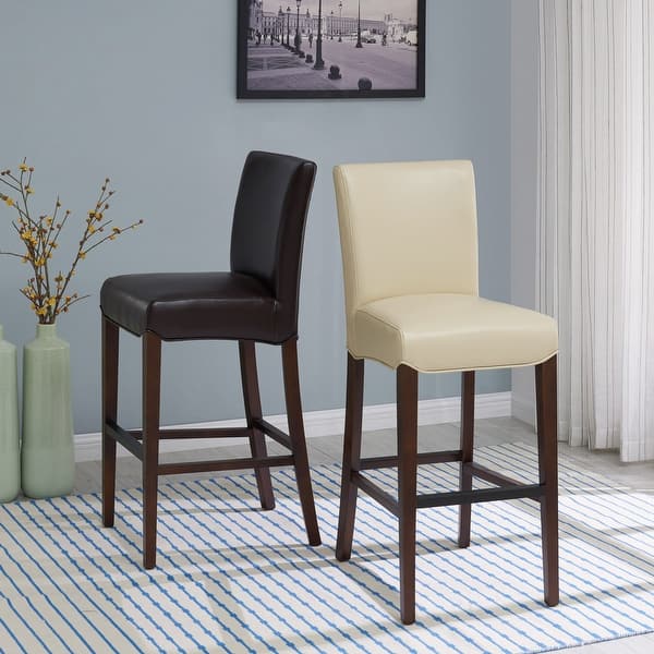 slide 2 of 27, NPD Furniture Milton Bonded Leather Bar Stool