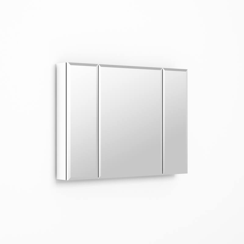 36'' x 26'' Recessed or Surface Mount Medicine Cabinet with Mirror