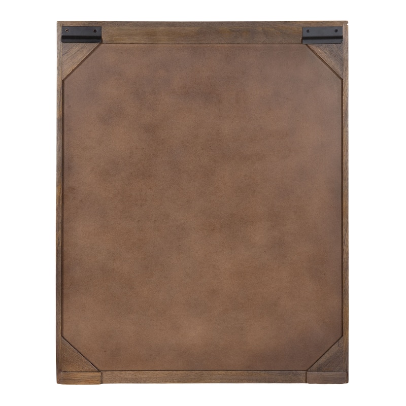 Kate and Laurel Mezzeta Decorative Wood Wall Cabinet
