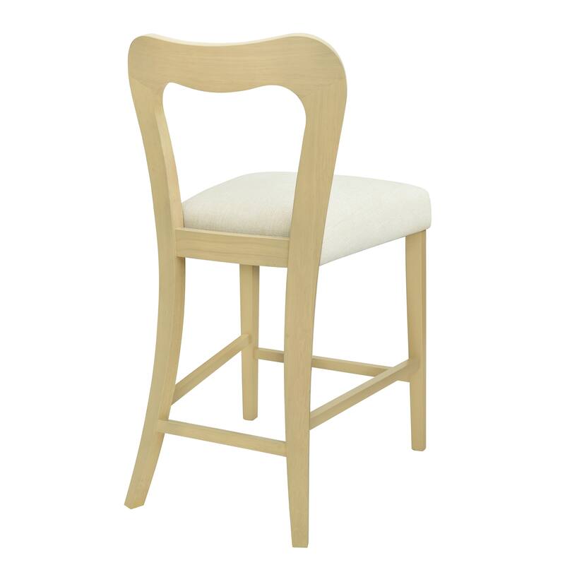 Set of 2 Counter Stools Without Arm
