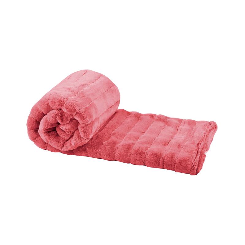 Supermink Decorative Fauxfur Throw 60'' x 80''