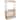 Vintiquewise Multi-Use Wooden Outdoor Bar Counter with Roof - Garden & Patio Serving Station Backyard Drink & Snack Bar