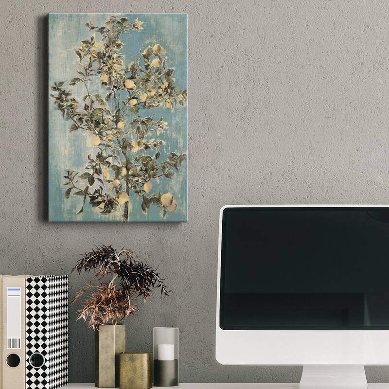 LOVELY LEMON TREE Premium Gallery Wrapped Canvas - Ready to Hang