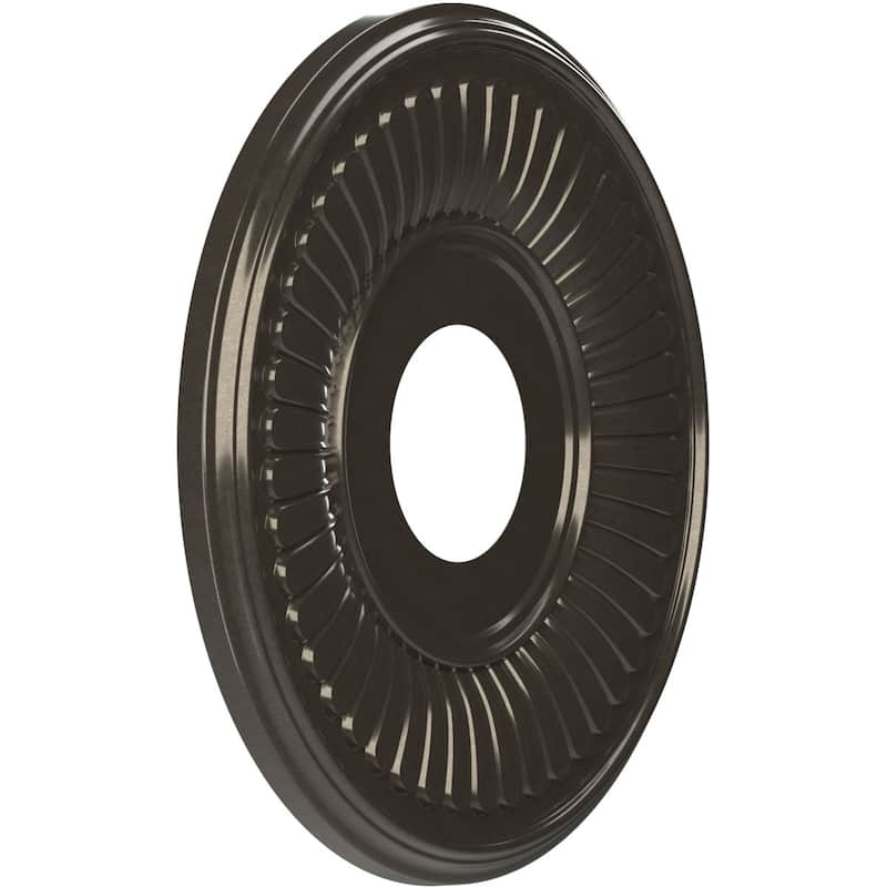 3 1/2" Inside Diameter - Berkshire Thermoformed PVC Ceiling Medallion