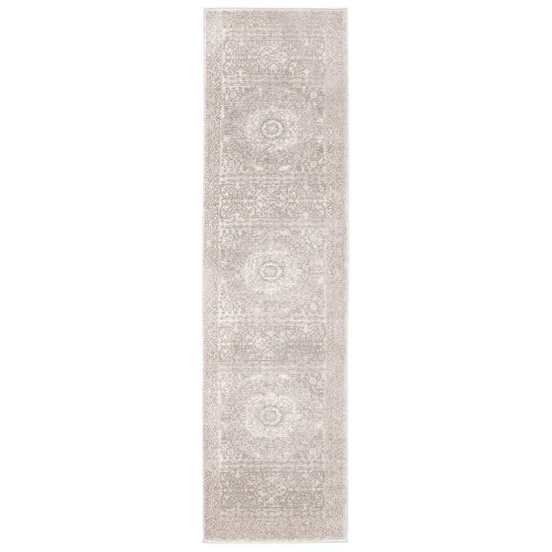 SAFAVIEH Sofia Glenna Vintage Oriental Medallion Rug - 2'2" x 8' Runner - Ivory/Beige