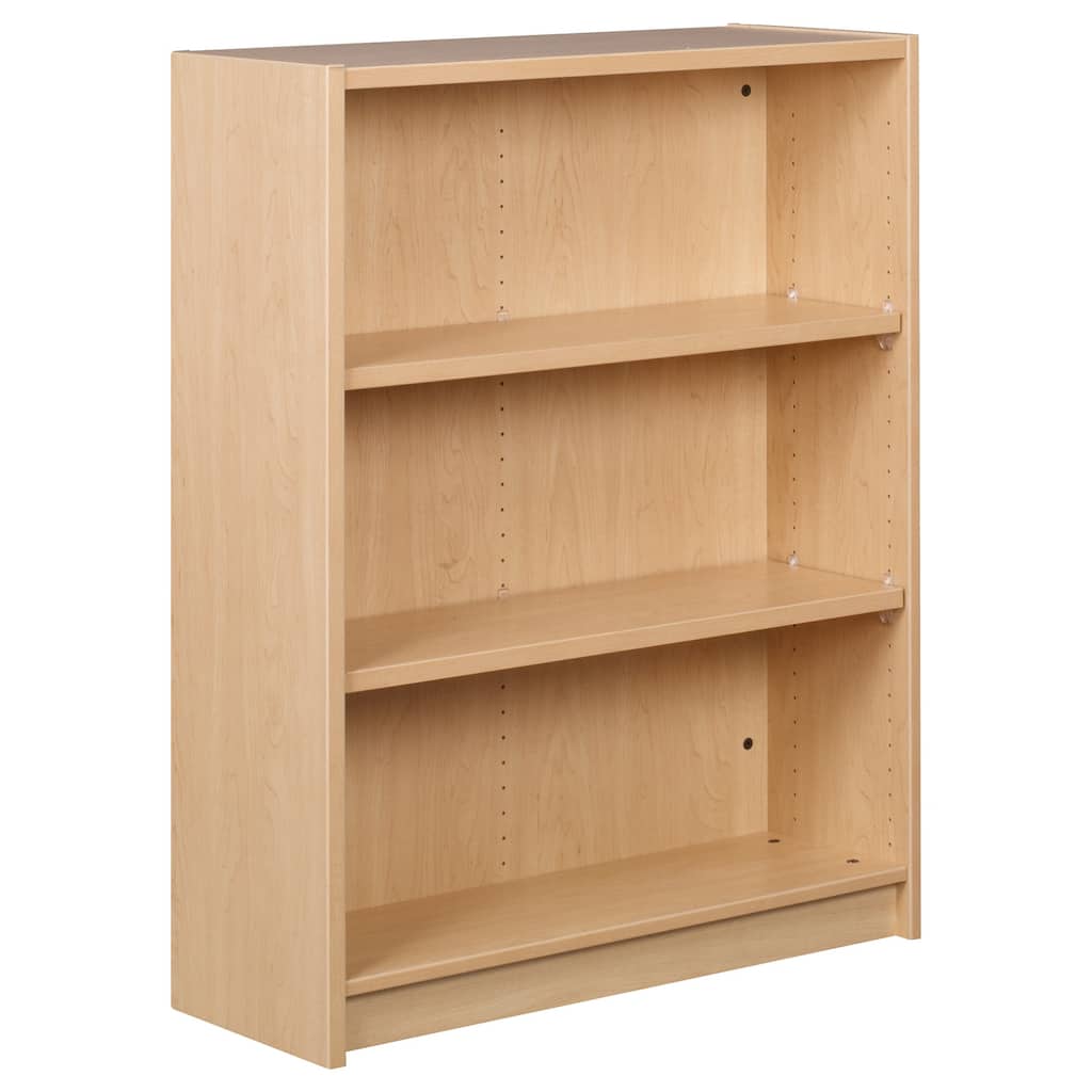 Bookshelf Unit 47" Tall - Single Face Shelving with 3 Shelves - Home Organization Storage