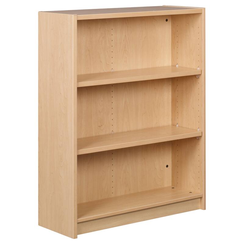 Single Face Shelving Unit 47" - Starter Bookshelf, 3 Shelves, 36"W x 12"D