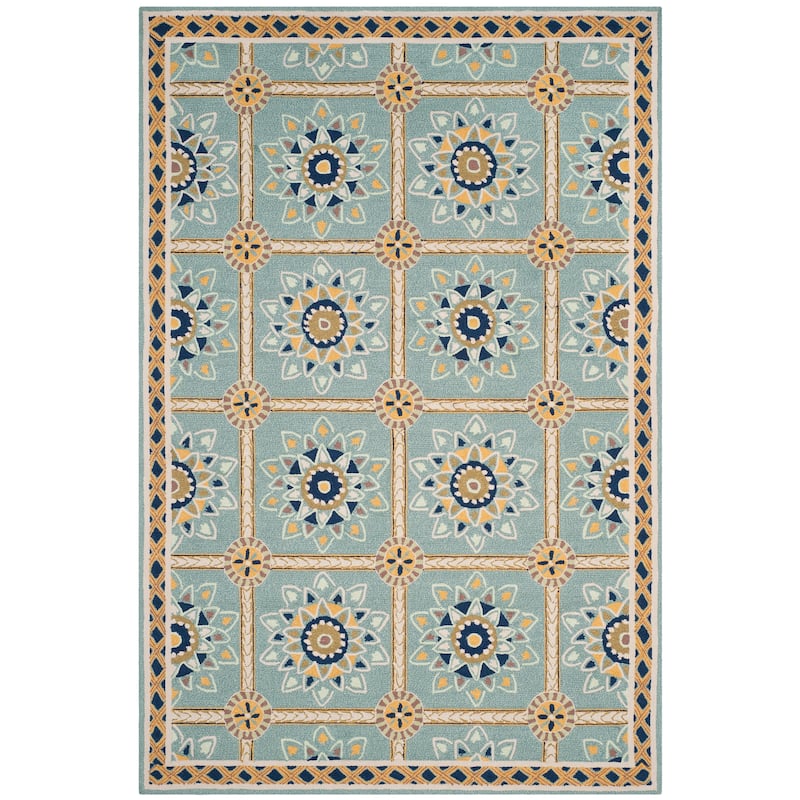 SAFAVIEH Handmade Easy Care Siiri Oriental Rug