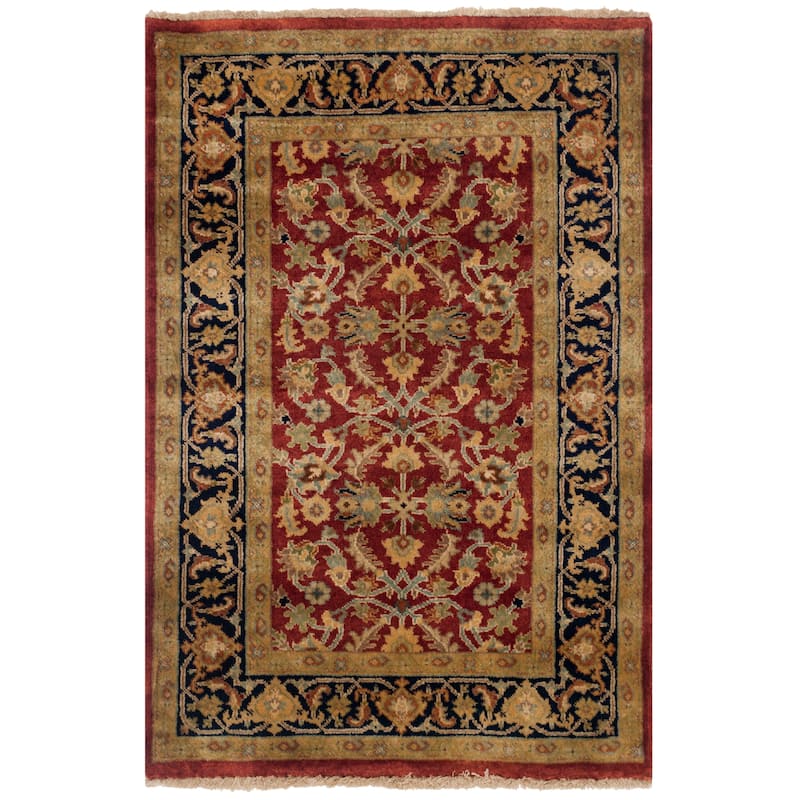 SAFAVIEH Couture Hand-knotted Meschka Sarouk Stephenie Traditional Oriental Wool