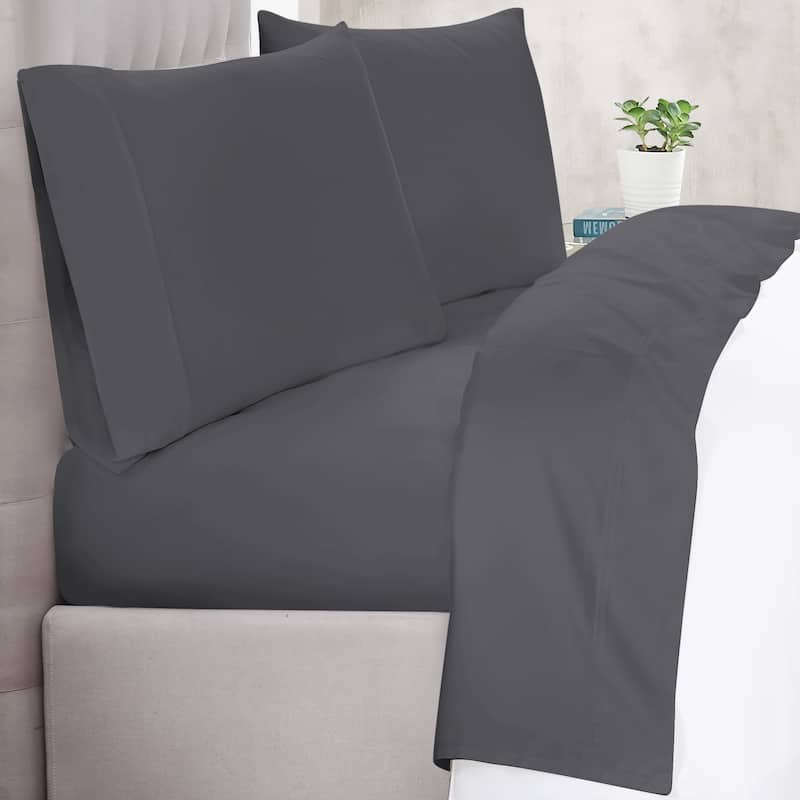 Christian Siriano NY® 300TC Cotton Sateen 4 Piece Sheet Set