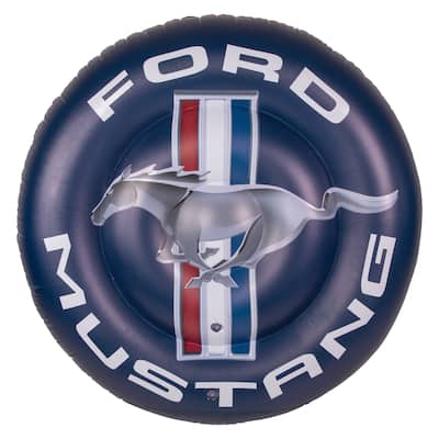 Inflatable Ford Mustang Round Pool Float - 46"
