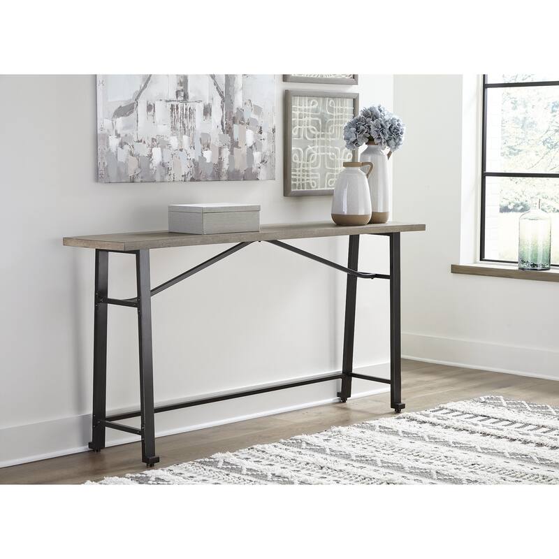 Signature Design by Ashley Lesterton Long Counter Table - Brown