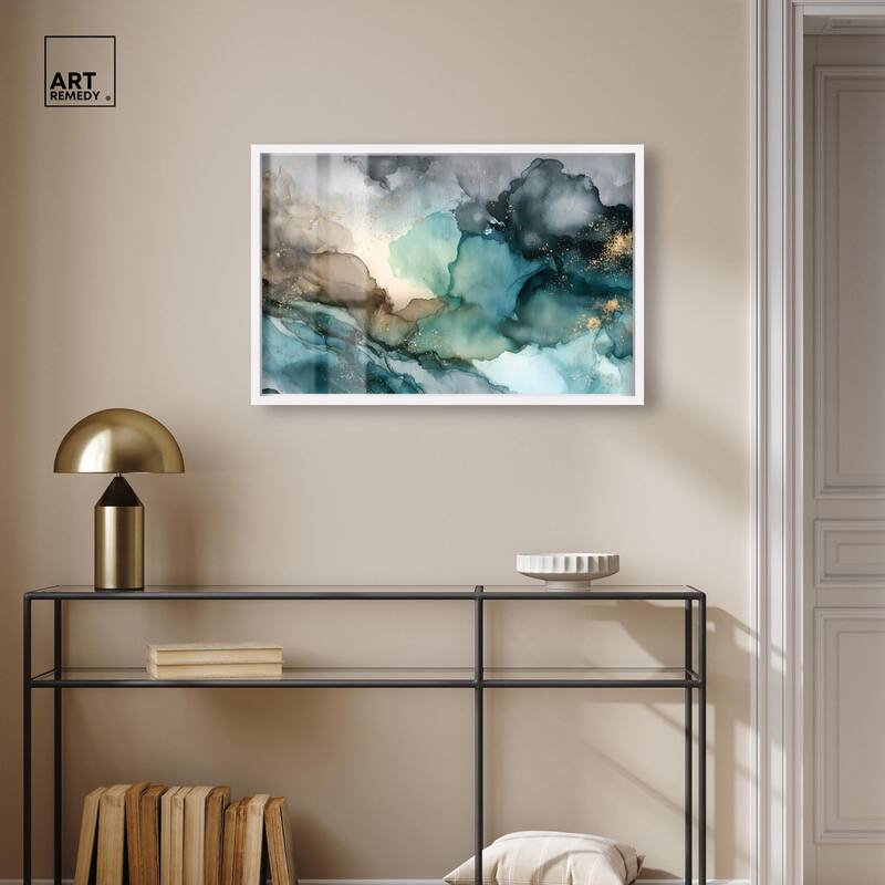 Veiled Inlet Shadowbox by Art Remedy