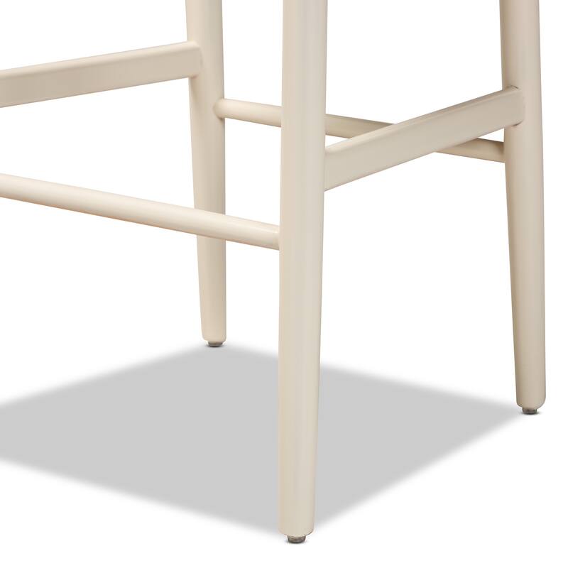 Paxton Modern & Contemporary 2-Piece Wood Bar Stool Set