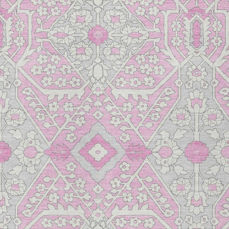 HomeRoots Floral Transitional Rectangle Outdoor Rug