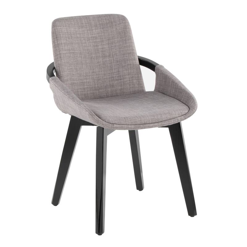 Porch & Den Pugo Contemporary Chair with Black Finish
