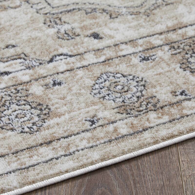 Loomaknoti Kehleigh Avalie Cream Area Rug