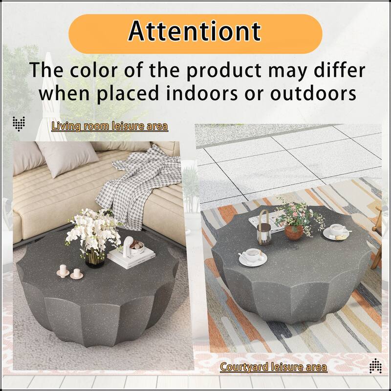 Outdoor and Indoor Waterproof Coffee Table