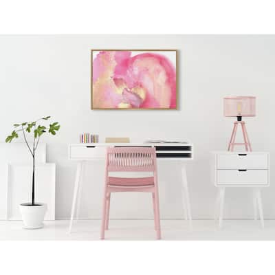 Kate and Laurel Sylvie Golden Hour Frame Canvas by Mentoring Positives