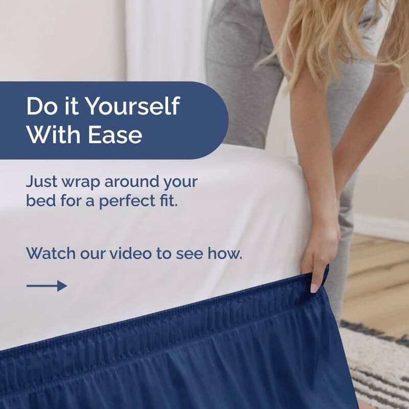 12-Inch Bed Skirt for Queen-Size Bed