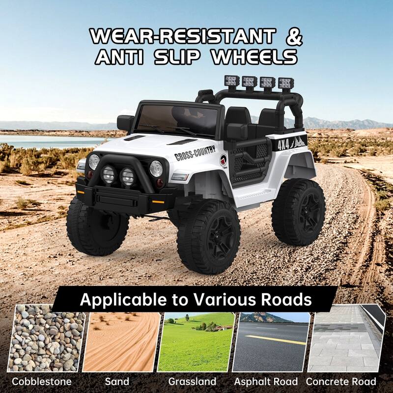 12V Kids Ride on Truck Car with Remote Control