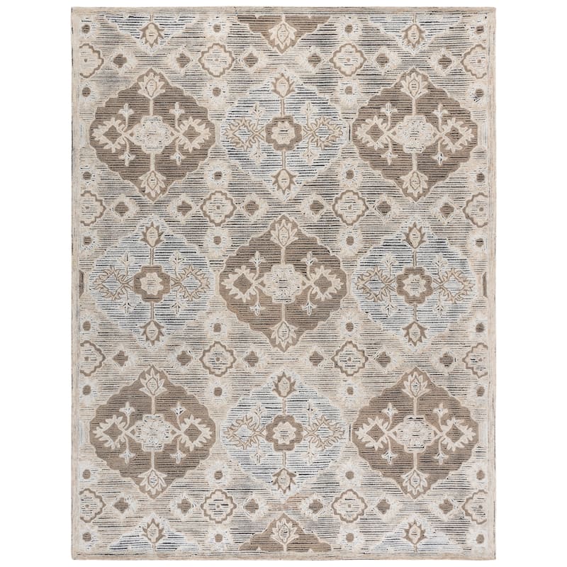 SAFAVIEH Handmade Kenya Teofanija Boho Rug - 8' x 10' - Beige/Ivory