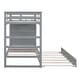 preview thumbnail 15 of 53, Twin over Twin Bunk Kids Bed with Trundle,Staircase,Drawers