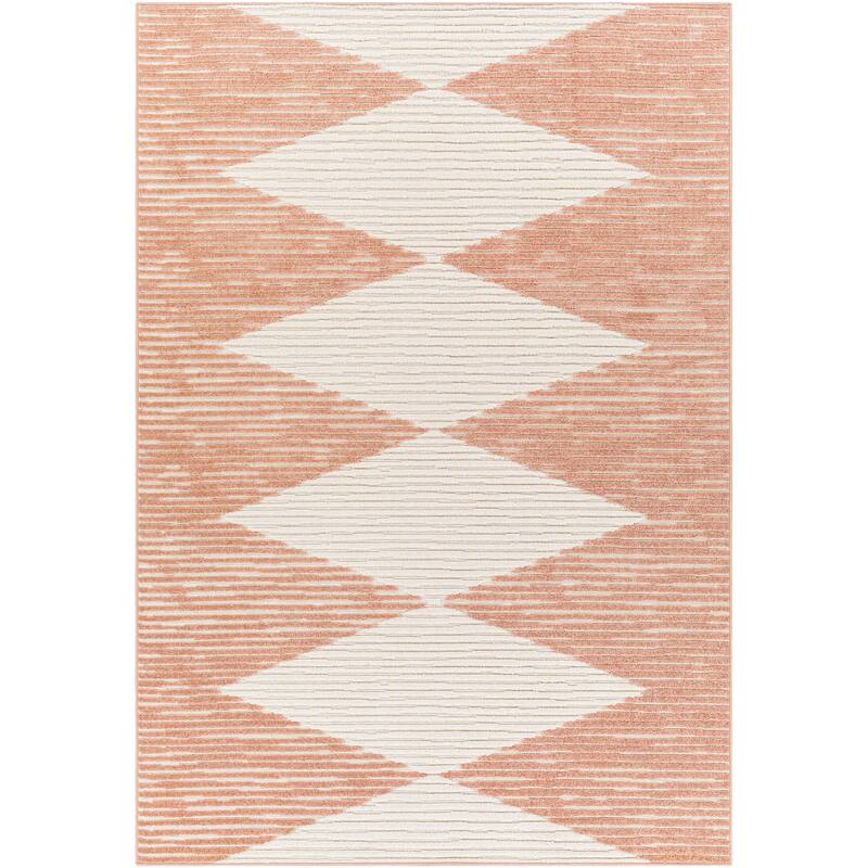 Livabliss Vale Global Diamond Outdoor Area Rug