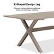 preview thumbnail 7 of 13, PURPLE LEAF PE Rattan Outdoor Patio Furniture Dining Set with All Aluminum Frame