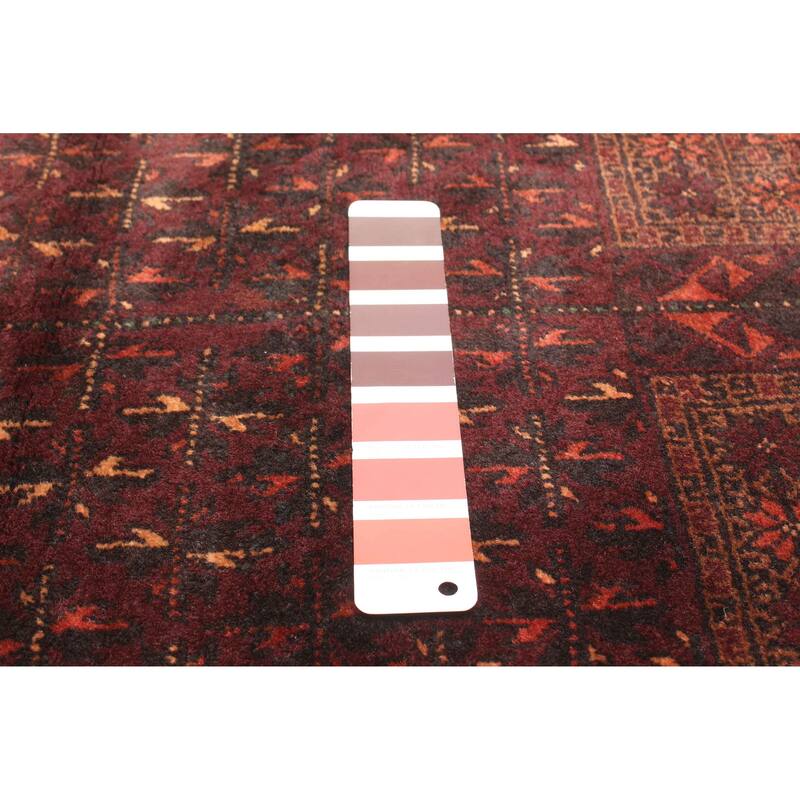 ECARPETGALLERY Hand-knotted Teimani Dark Brown Wool Rug - 2'8 x 4'3