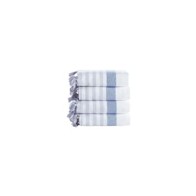 Brooks Brothers Turkish Pesthemal 4 pcs Wash Towels
