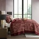 preview thumbnail 30 of 72, Madison Park Whitman Reversible Oversized 5-piece Jacquard Bedspread Quilt Set with Shams and Embroidered Throw Pillows