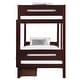 preview thumbnail 14 of 12, Artsy Twin over Twin Bunk Bed with Removable Ladder, Hanger and 14+14 Slat System, Space-Saving Knock-Down Design