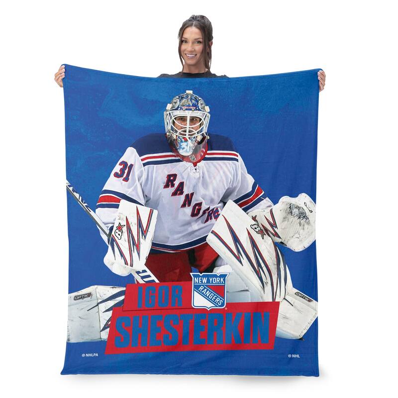 NHL Player Silk Touch Throw Blanket
